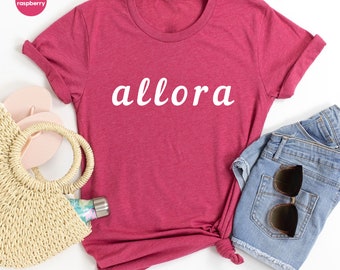 Allora Italian Phrases T-Shirt - Italy Travel Gift