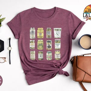 Pickle Jar Shirt: Canning Season Tee, Pickle Lover Gift bild 9