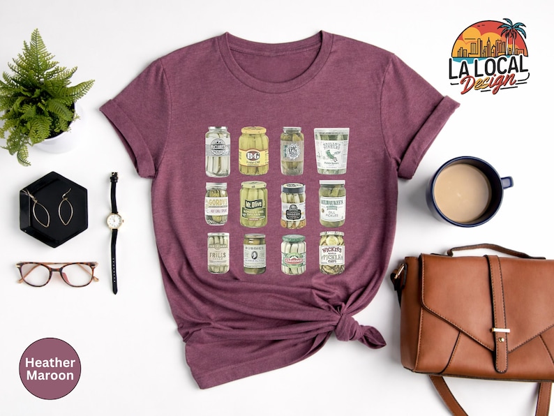 Pickle Jar Shirt: Canning Season Tee, Pickle Lover Gift bild 9