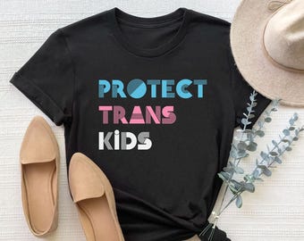 Protect Trans Kids Shirt: LGBTI+ Rights Pride Tee