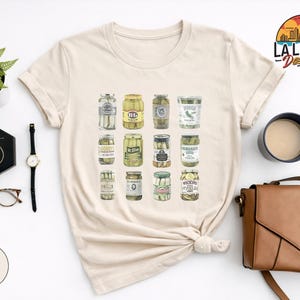 Pickle Jar Shirt: Canning Season Tee, Pickle Lover Gift bild 4