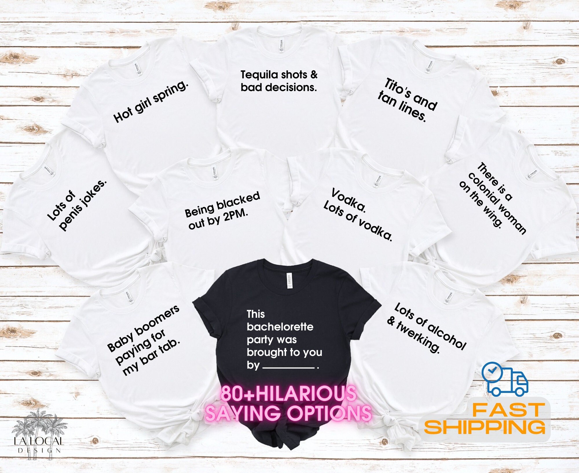 Funny Bachelorette Party Shirts Cards Against Humanity Themed - Etsy