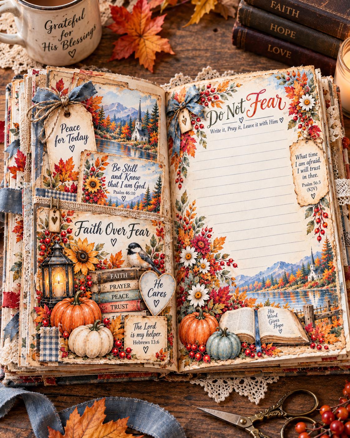 Autumn Junk Journal - Etsy