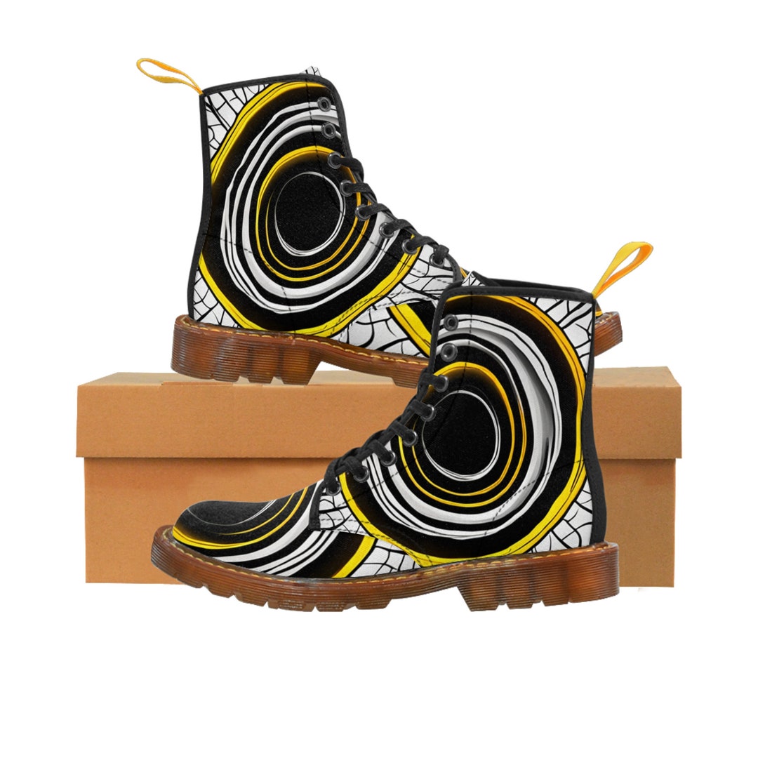 Women's Canvas Boots, Modern Boots, Canvas Boots, Women's Boots, Black