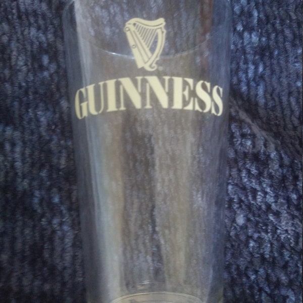 Guinness Glass Etsy