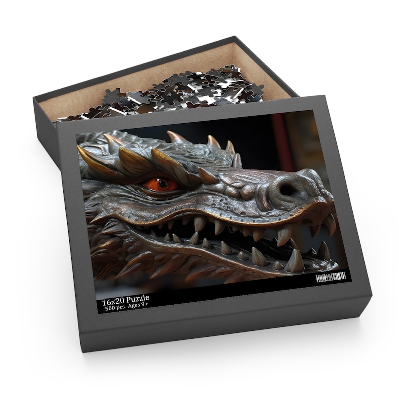 Puzzle 120, 252, 500piece, Wood Dragon Puzzle, Puzzles, Wood Dragon
