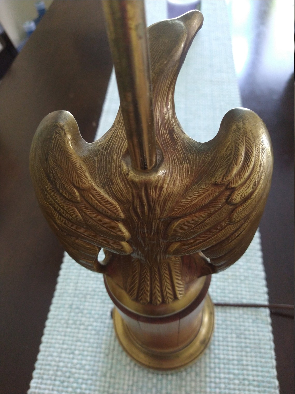 Vintage Eagle Lamp Lamp Eagle Etsy