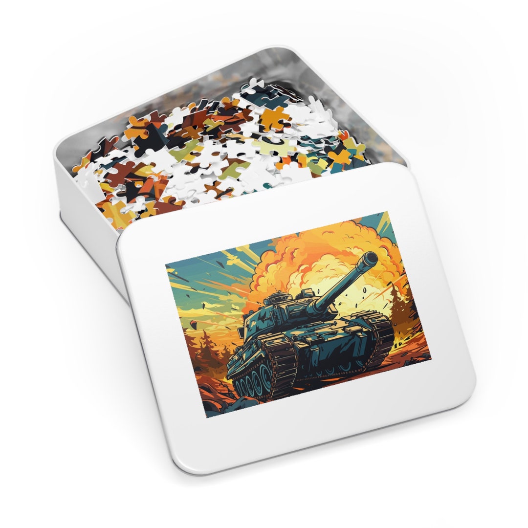 Jigsaw Puzzle 30, 110, 252, 500,1000piece Tank Puzzle, Tank, Puzzles, Games Etsy