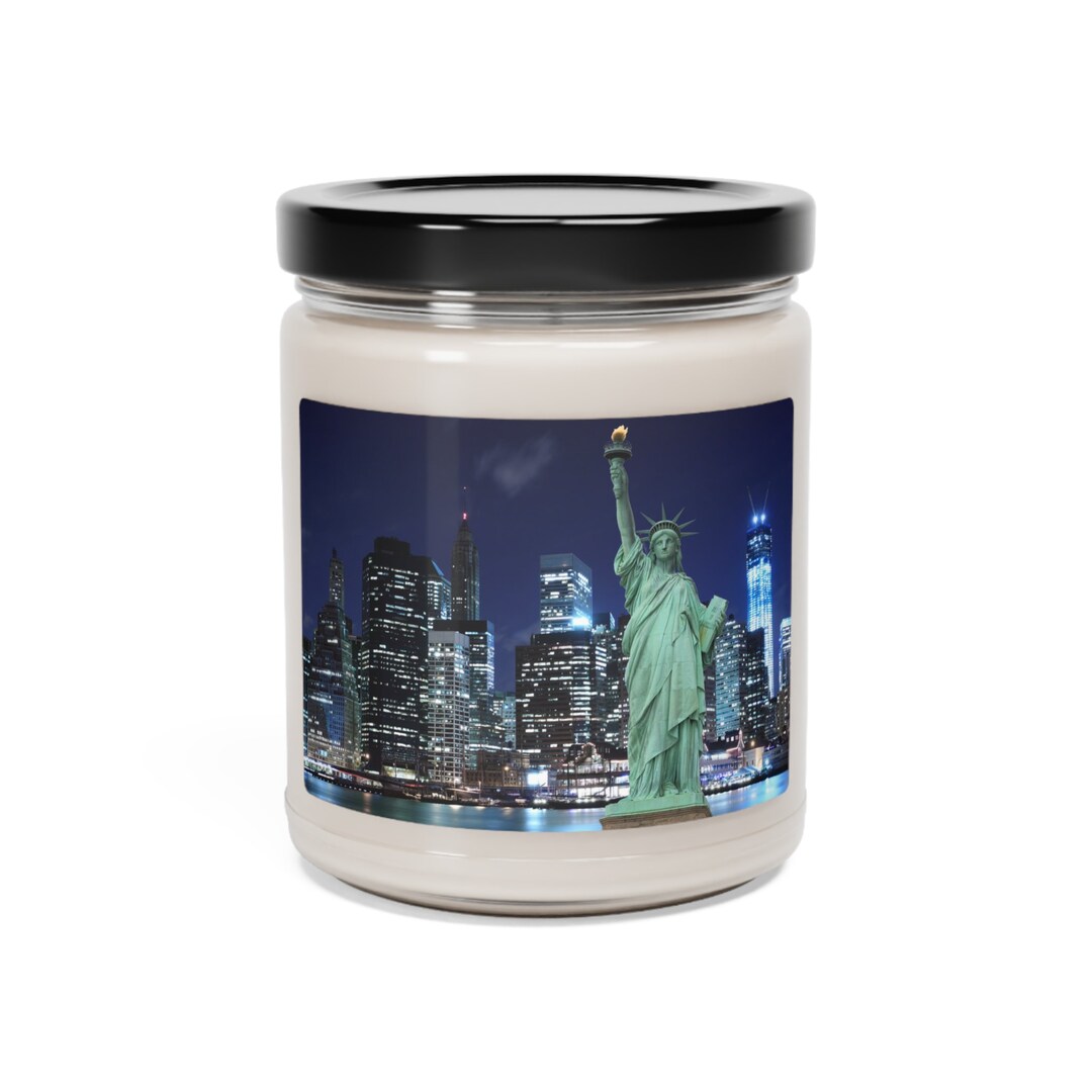 Scented Soy Candle 9oz New York City New York Candles Etsy