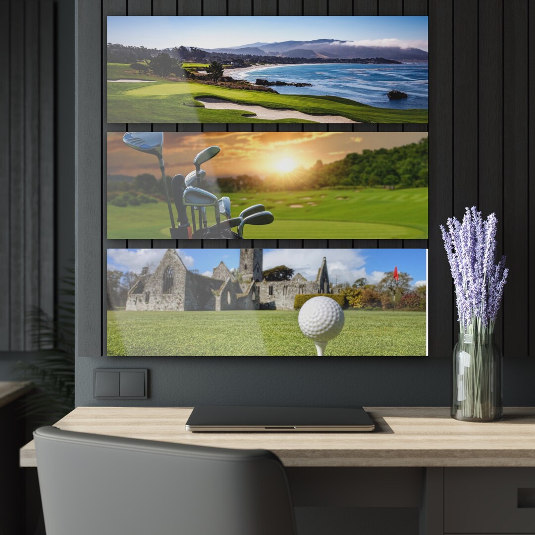 Acrylic Prints , Golf Artwork, Golf Wall Art, Golfing, Golf Prints