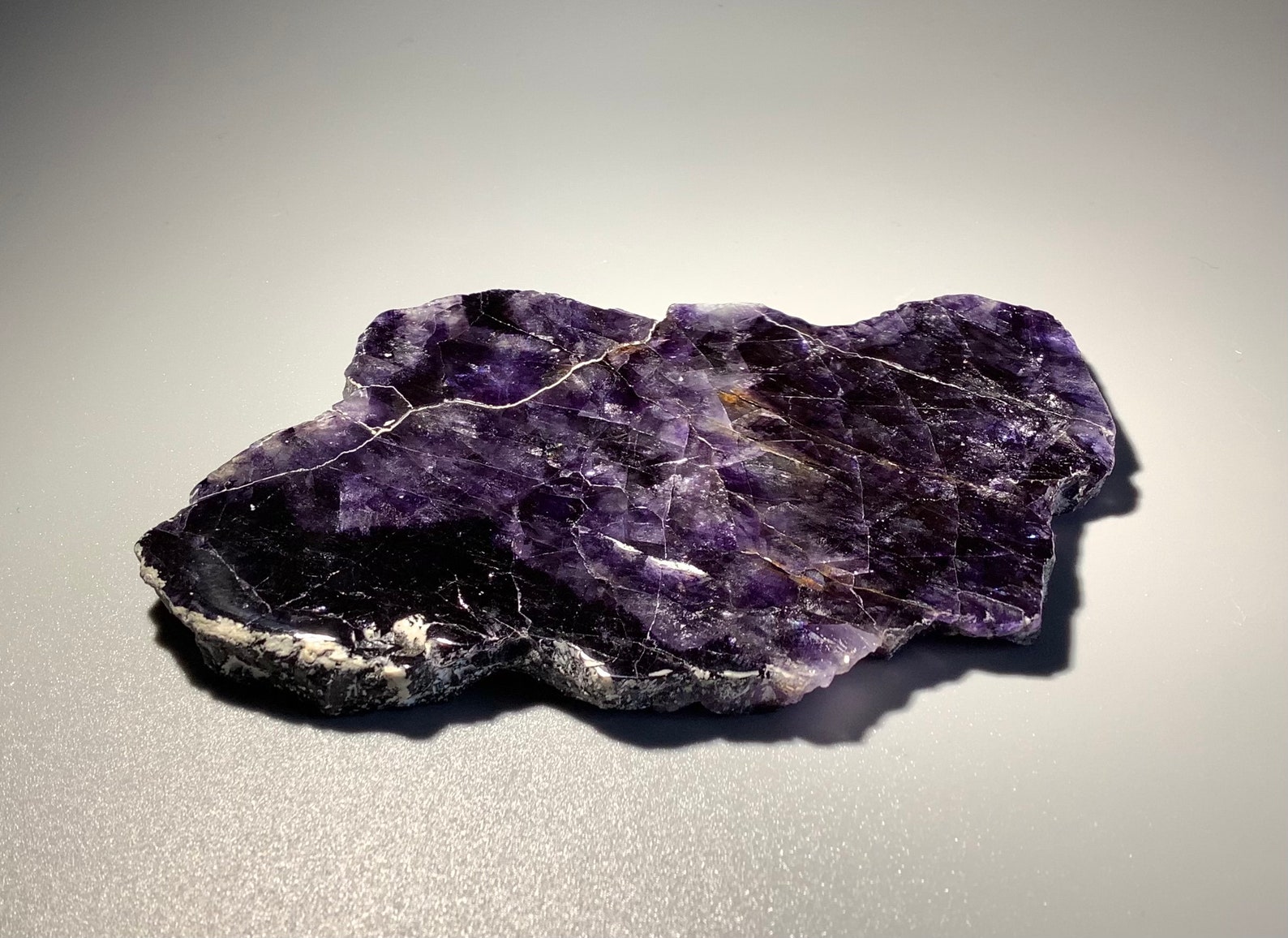 A genuine specimen of rare Blue John Stone from Derbyshire Etsy