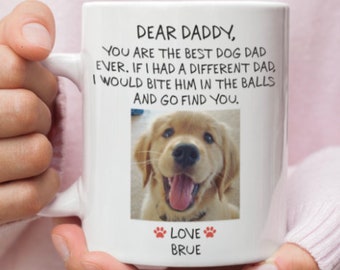 dear daddy dog mug