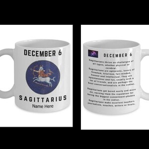 October 7 Libra Personalized Mug Custom Horoscope Birthday - Etsy