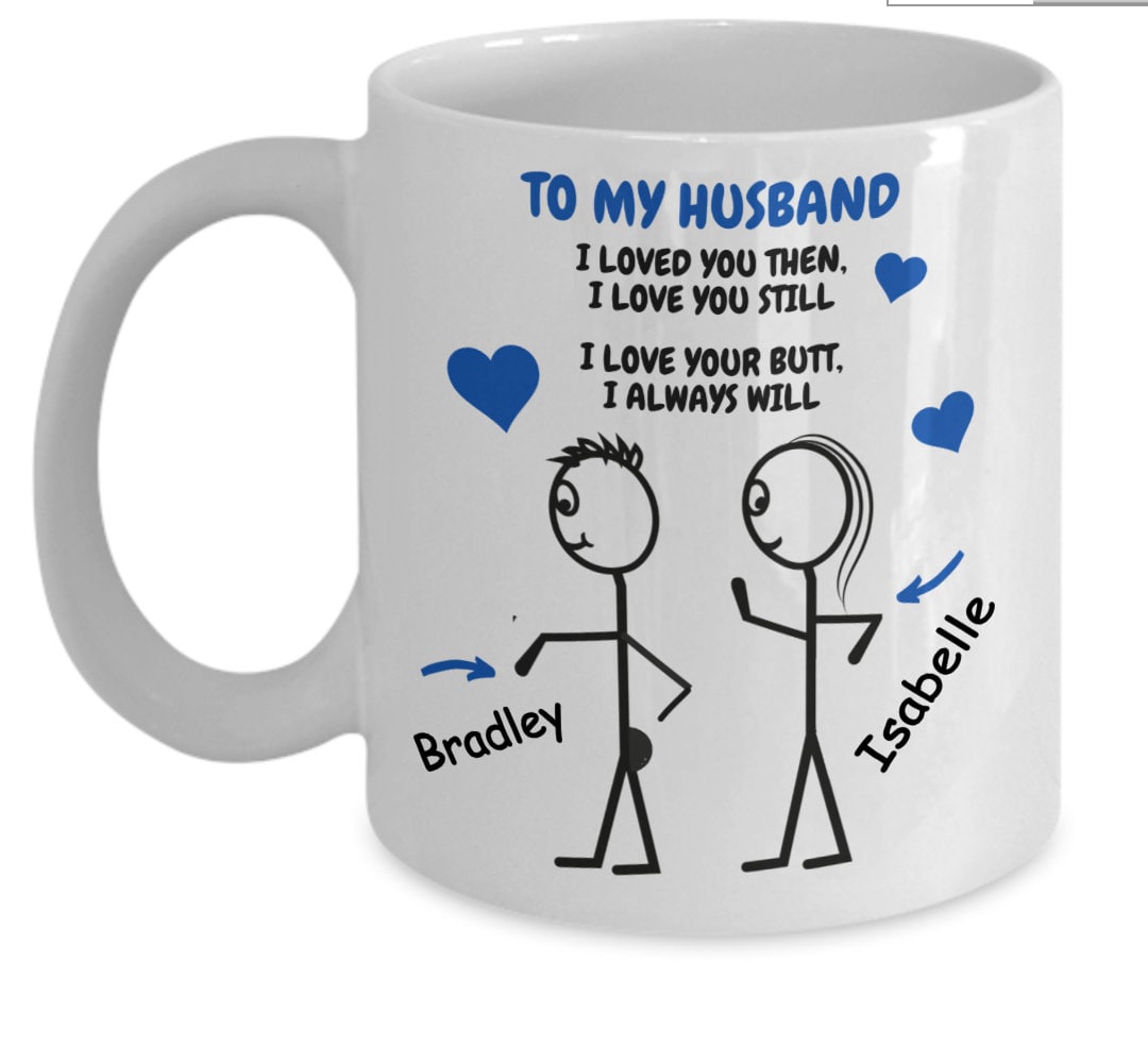 Personalised Husband Funny Mug Funny Mug Husband Valentines Etsy Italia