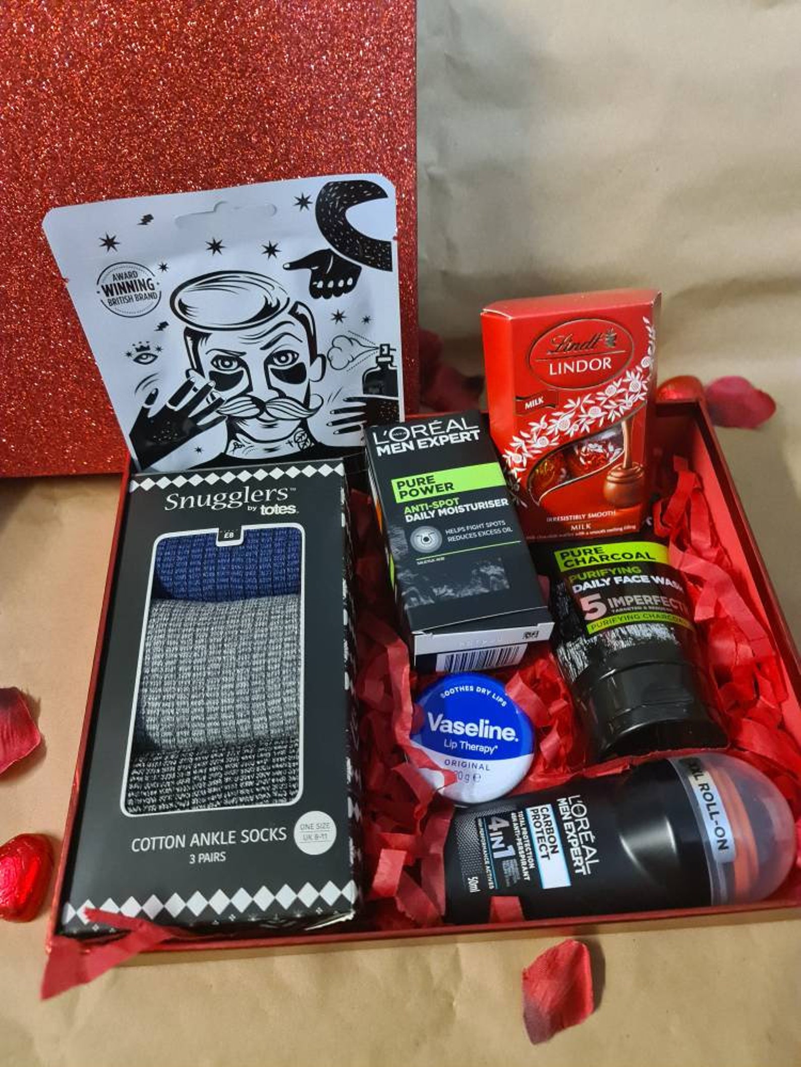 Mens Pamper Treat Gift Birthday Anniversary pamper Boyfriend Etsy