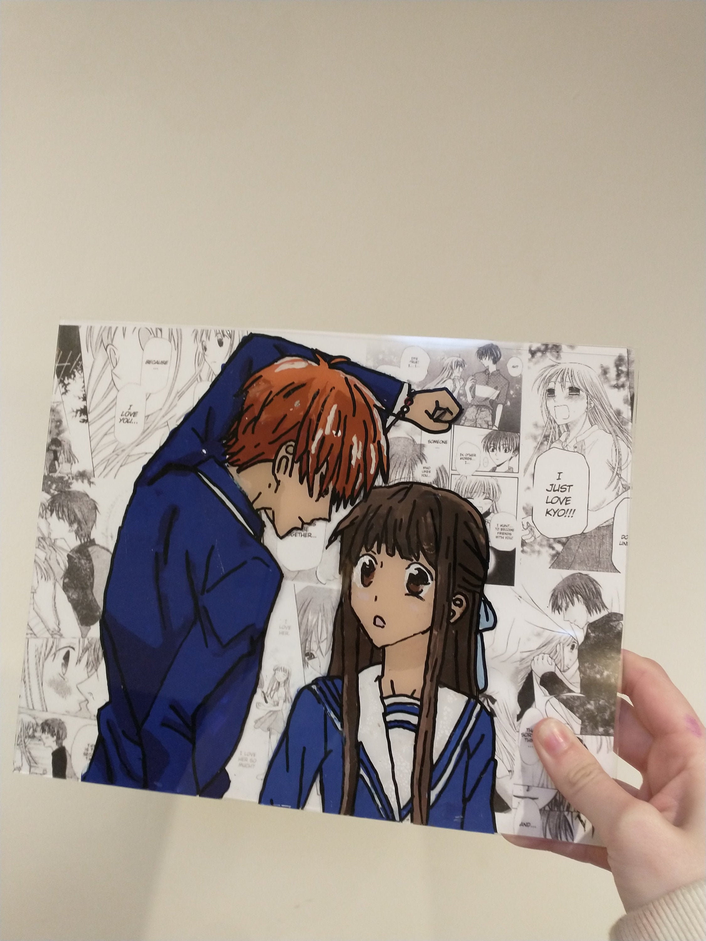 Custom Anime Glass Painting