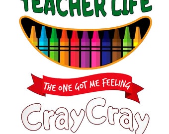 Download Teacher Life Svg Etsy