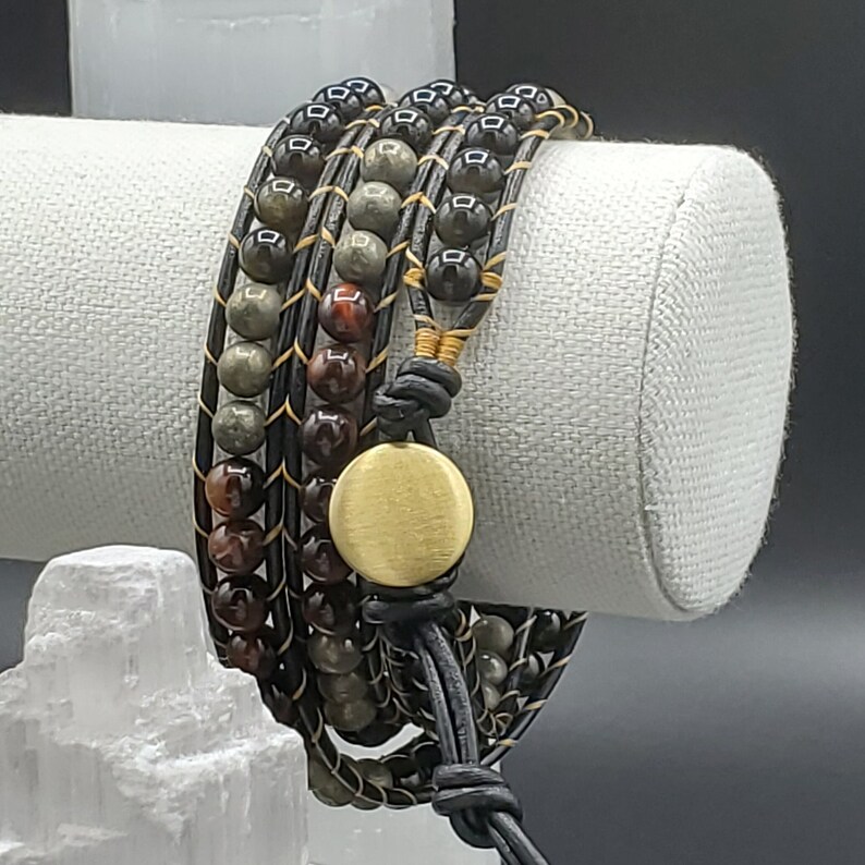 Power Rangers Inspired Beaded Wrap Bracelet Zeo Gold Ranger Jason Lee ...