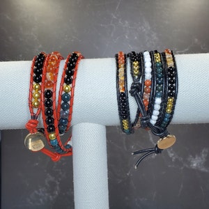 Power Rangers inspired Fighting Spirit memorial beaded wrap bracelet Tommy Oliver Mighty Morphin Zeo Turbo Dino Thunder sales to charity