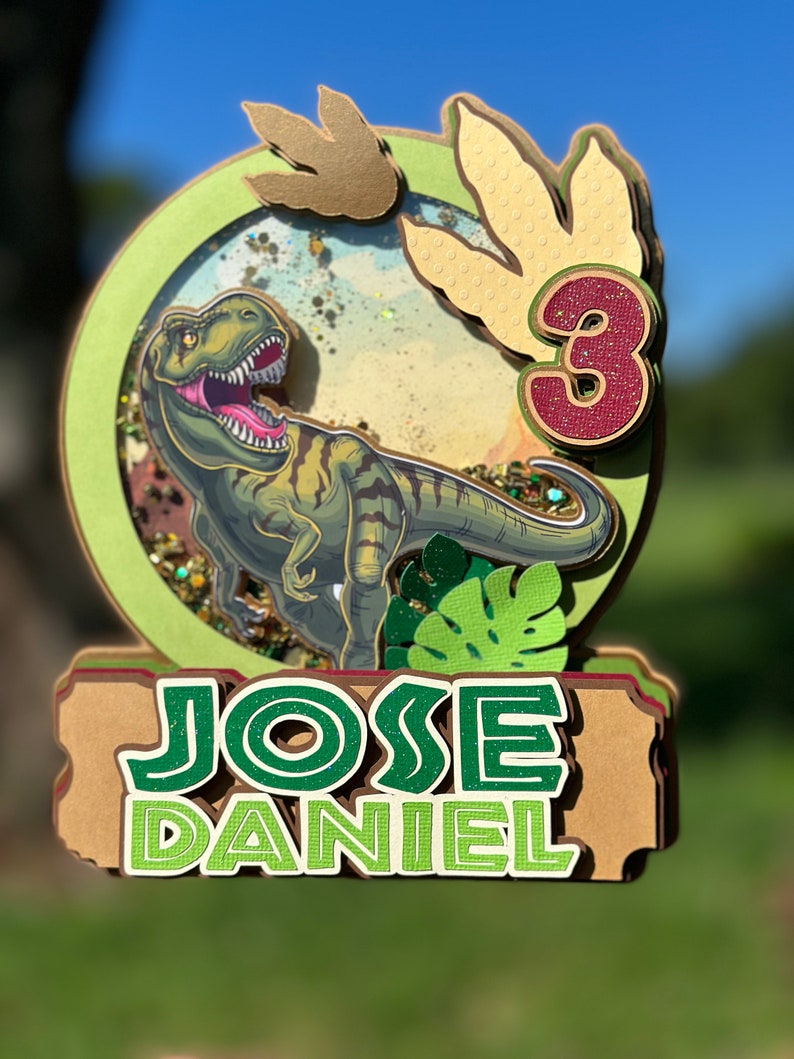 Personalized Trex Cake Topper, Dinosaur Party Decor Etsy — free download