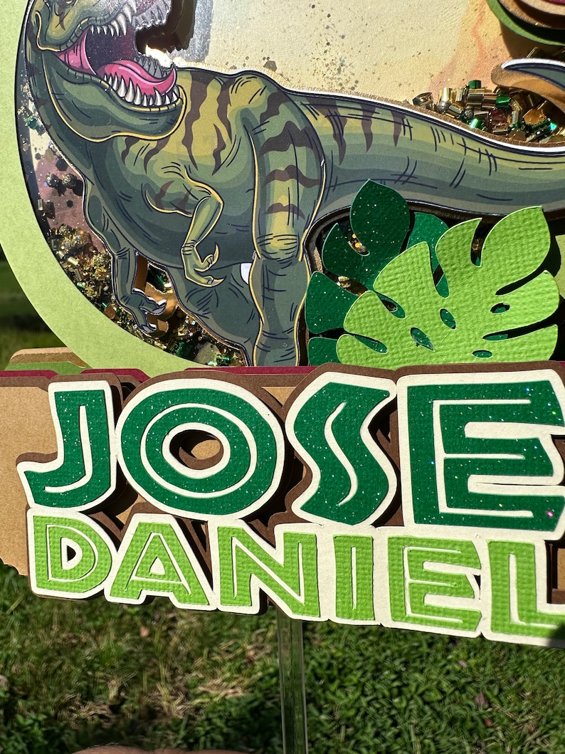 Personalized Trex Cake Topper, Dinosaur Party Decor Etsy — free download