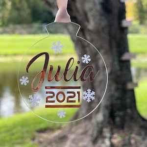 Acrylic ornament, ornament custom, Personalized Christmas Ornament, Christmas Ornament, Personalized Ornament, Acrylic Ornament