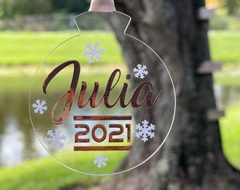 Acrylic ornament, ornament custom, Personalized Christmas Ornament, Christmas Ornament, Personalized Ornament, Acrylic Ornament