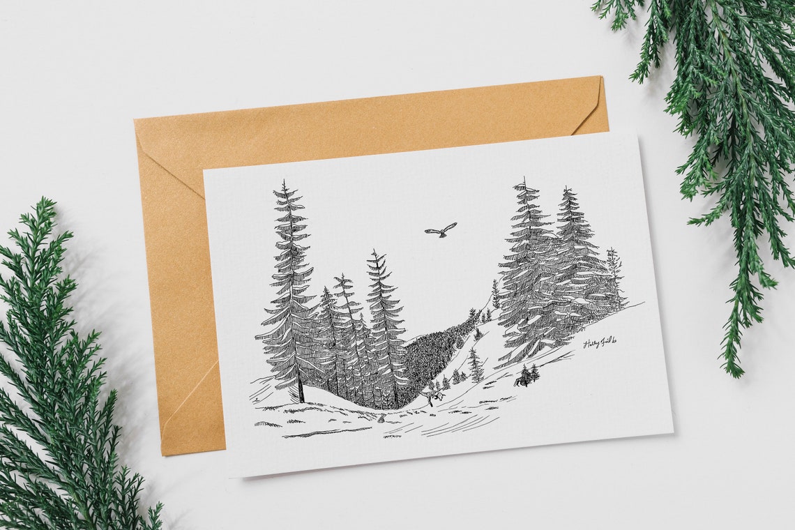 Nature Themed Greeting Cards Nature Cards Personalized - Etsy.de