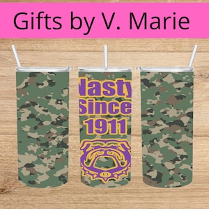Omega Psi Phi 1911 Fraternity Skinny Tumbler Design, 20oz, Custom Template Mobile, Birthday, Party, Cricut, Silhouette, PNG