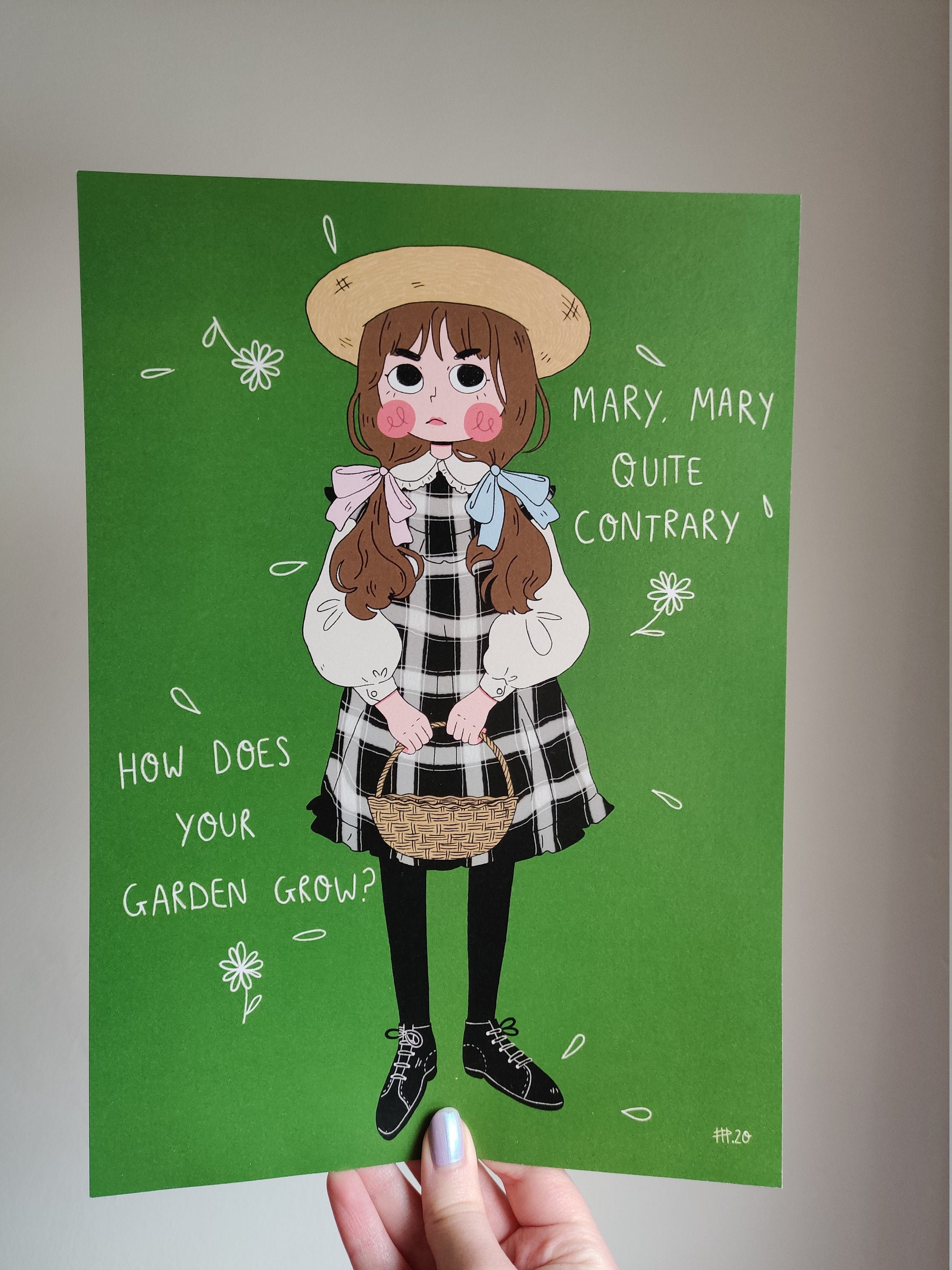 The Secret Garden A4 Art Print, Book-lovers, Literature Fanart - Etsy