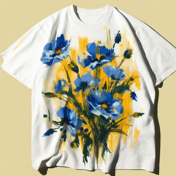 Camisas pintadas de colores new arrivals