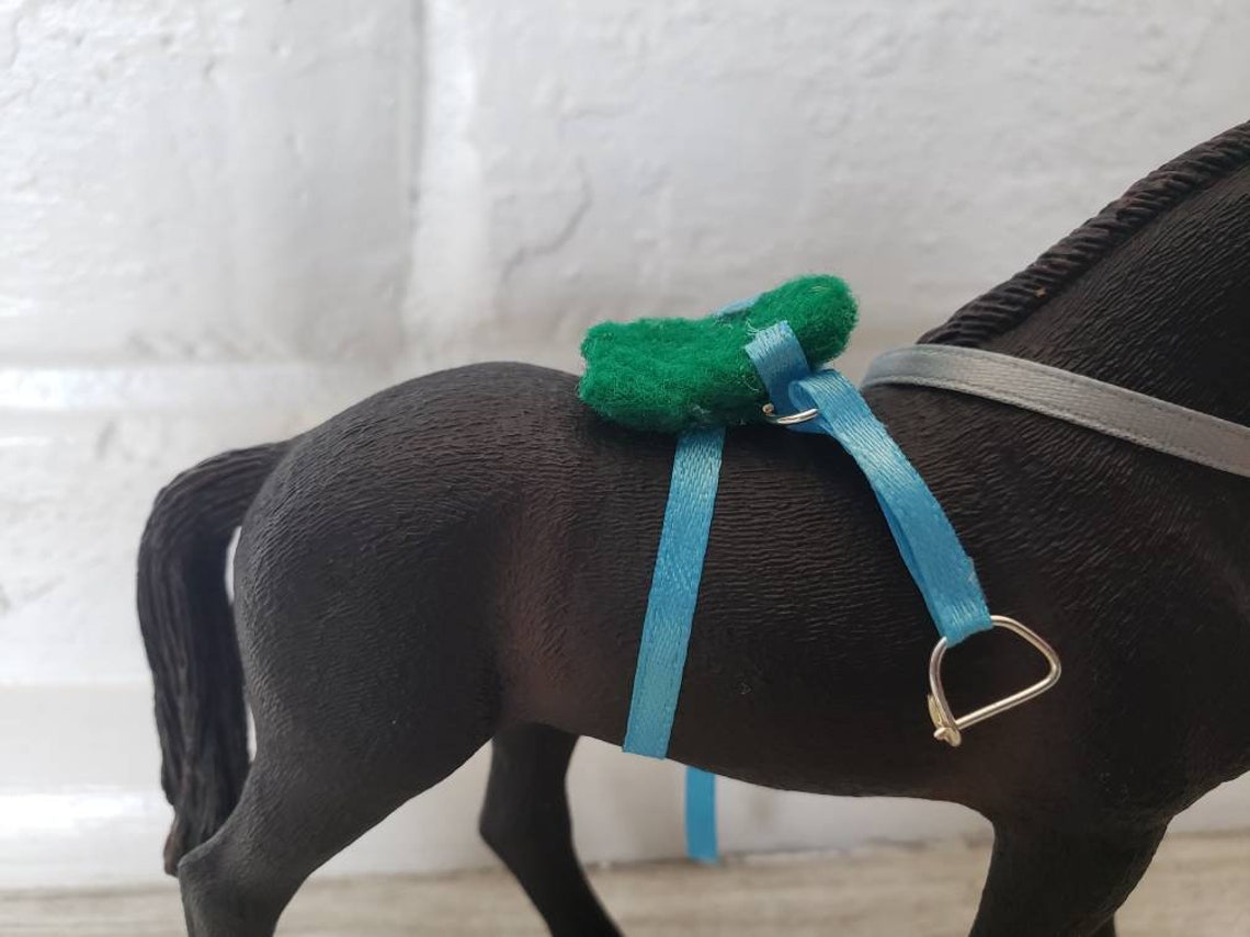 Racing Saddle Set for Schleich Horses Etsy