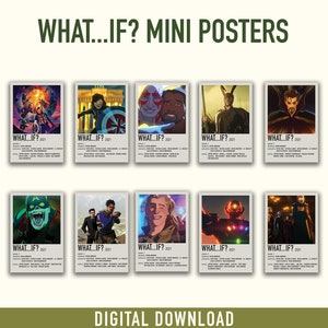 What If...? Mini Posters | Digital Download