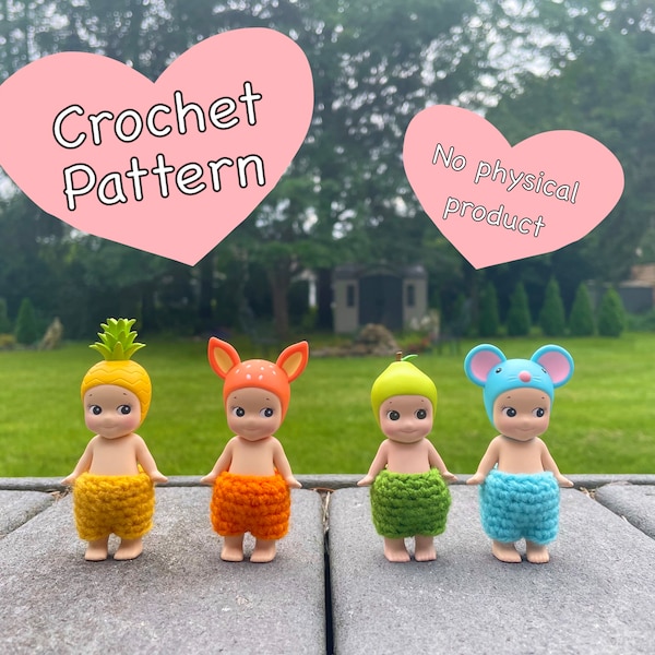 Sonny Angel Pants - Crochet Pattern