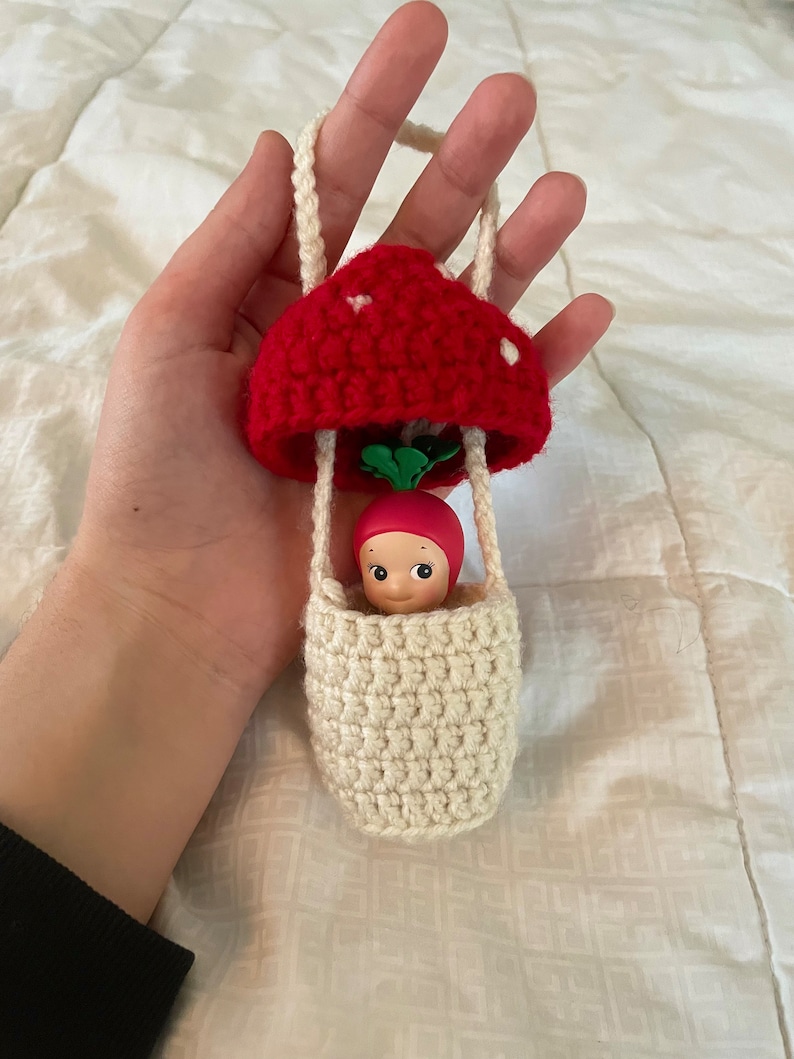 Mushroom Pouch for Sonny Angels Crochet Pattern Etsy
