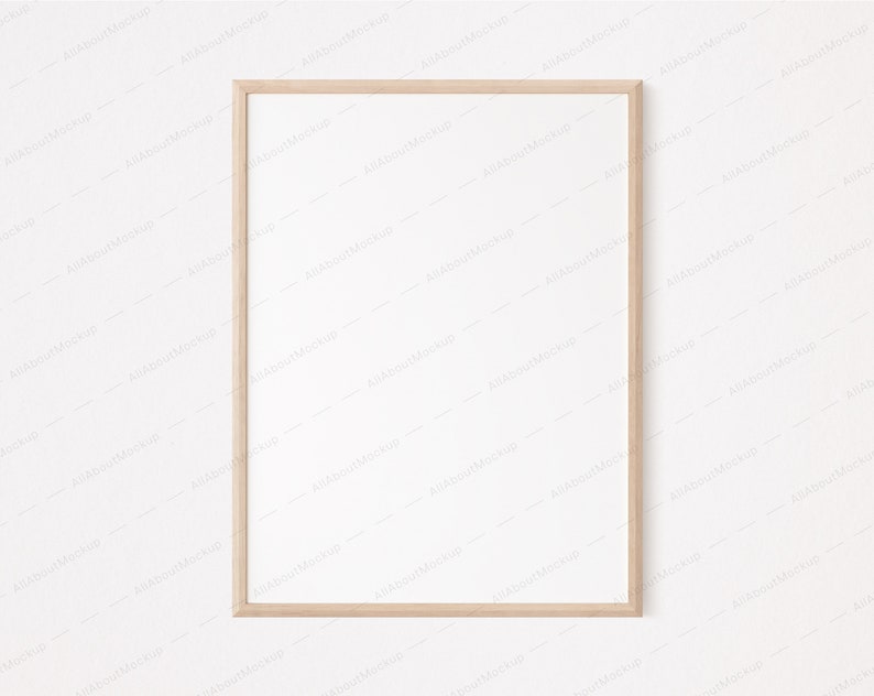 Wooden Frame Mockup, Wood Mockup, Frame Mockup, Bundle, Wall Frame Mockup, Poster Mockup, Wood Mockup, Mock Up, Modern Mockup, Minimalist image 2