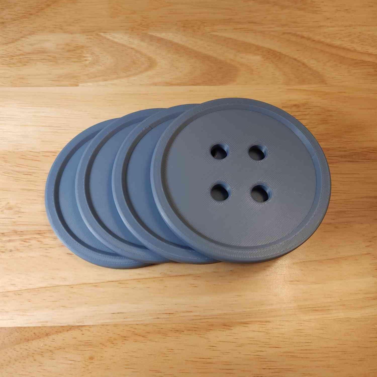 Oversized Cosplay Buttons - 4 Pack - Etsy