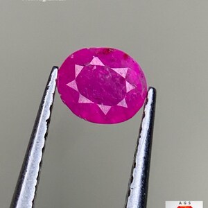 0.30 Carat Faceted Afghan Ruby – Understanding Size Differences
