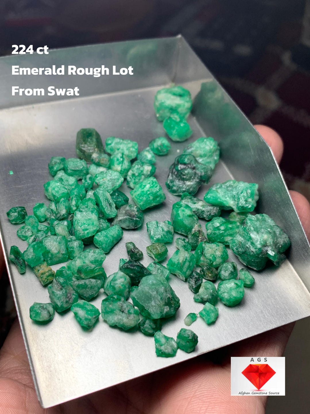 224ct Swat Emerald Rough Lot – Natural Green Crystals With Potential - Etsy