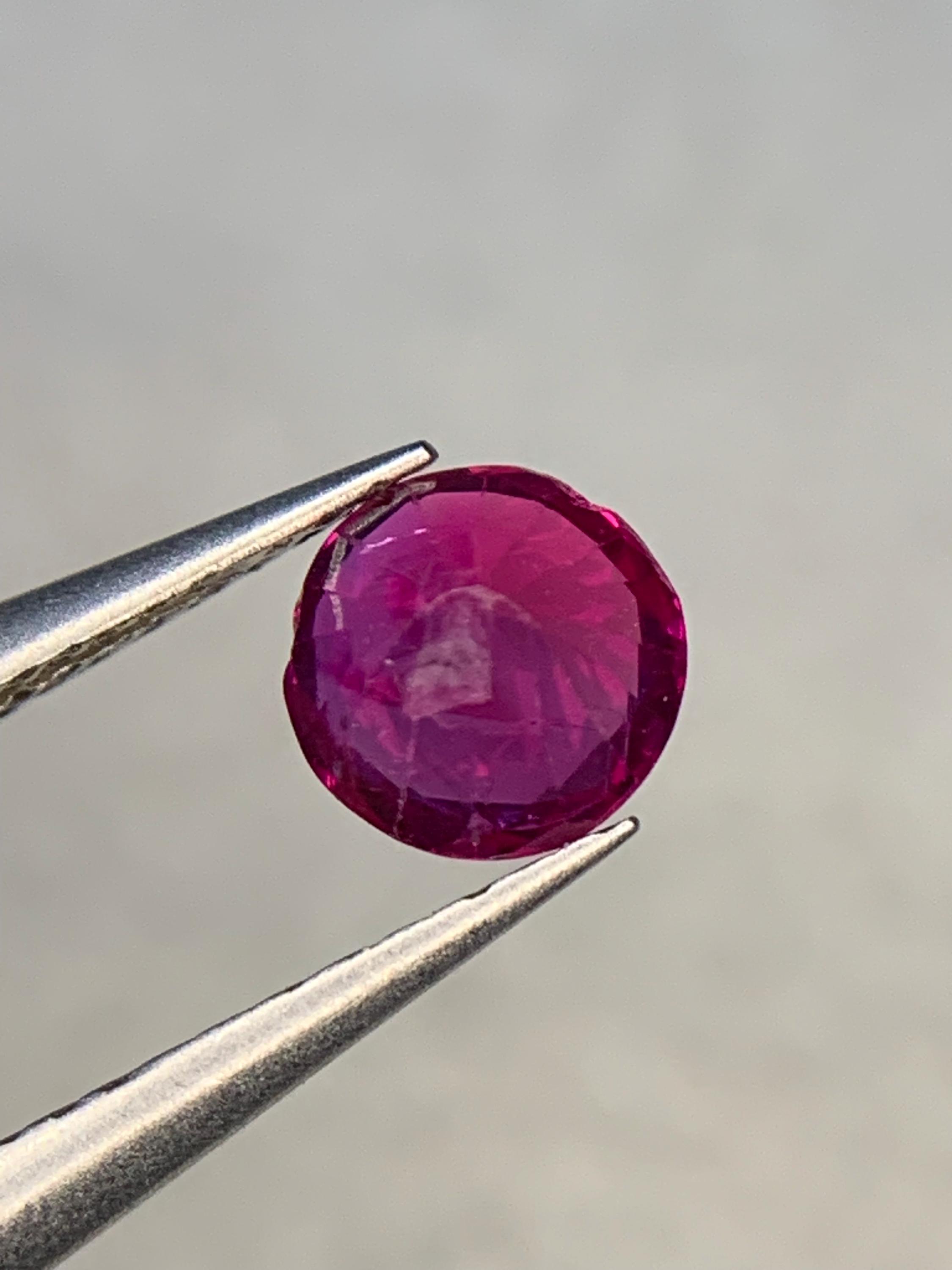 0.68 Ct Ruby From Afghanistan, Jegdalek Mine - Etsy