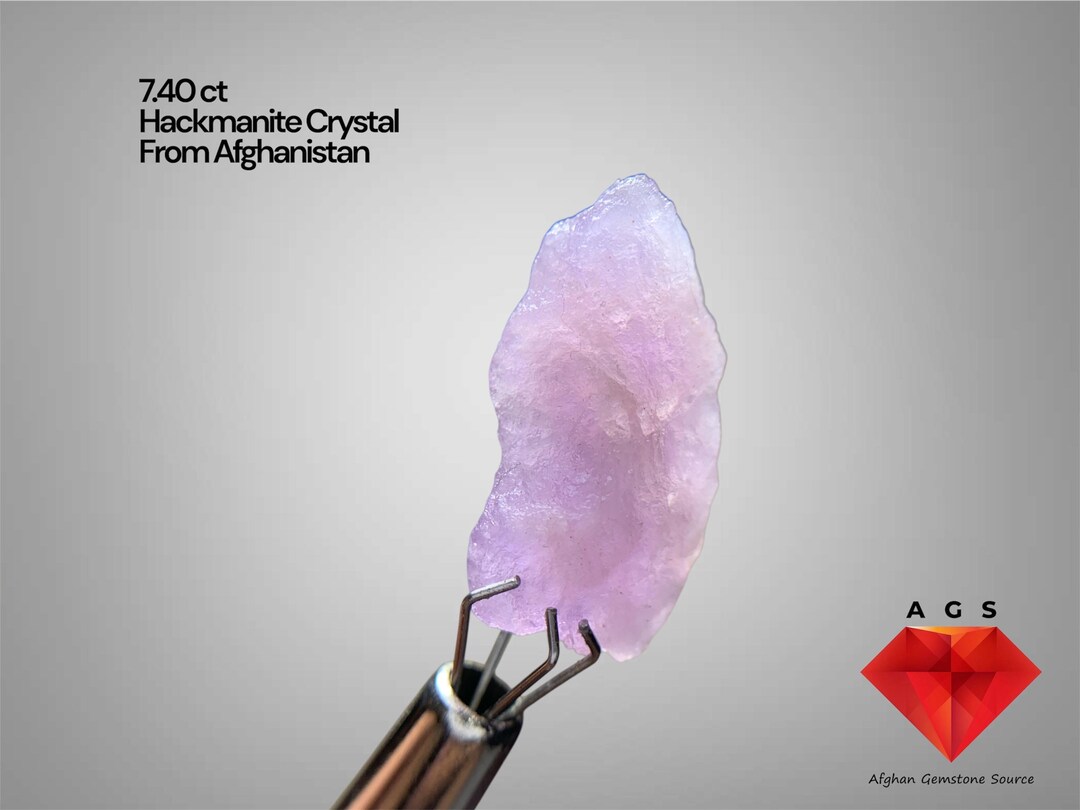 7.40 Ct Afghan Hackmanite Crystal – Compact Beauty With a Dynamic Glow ...