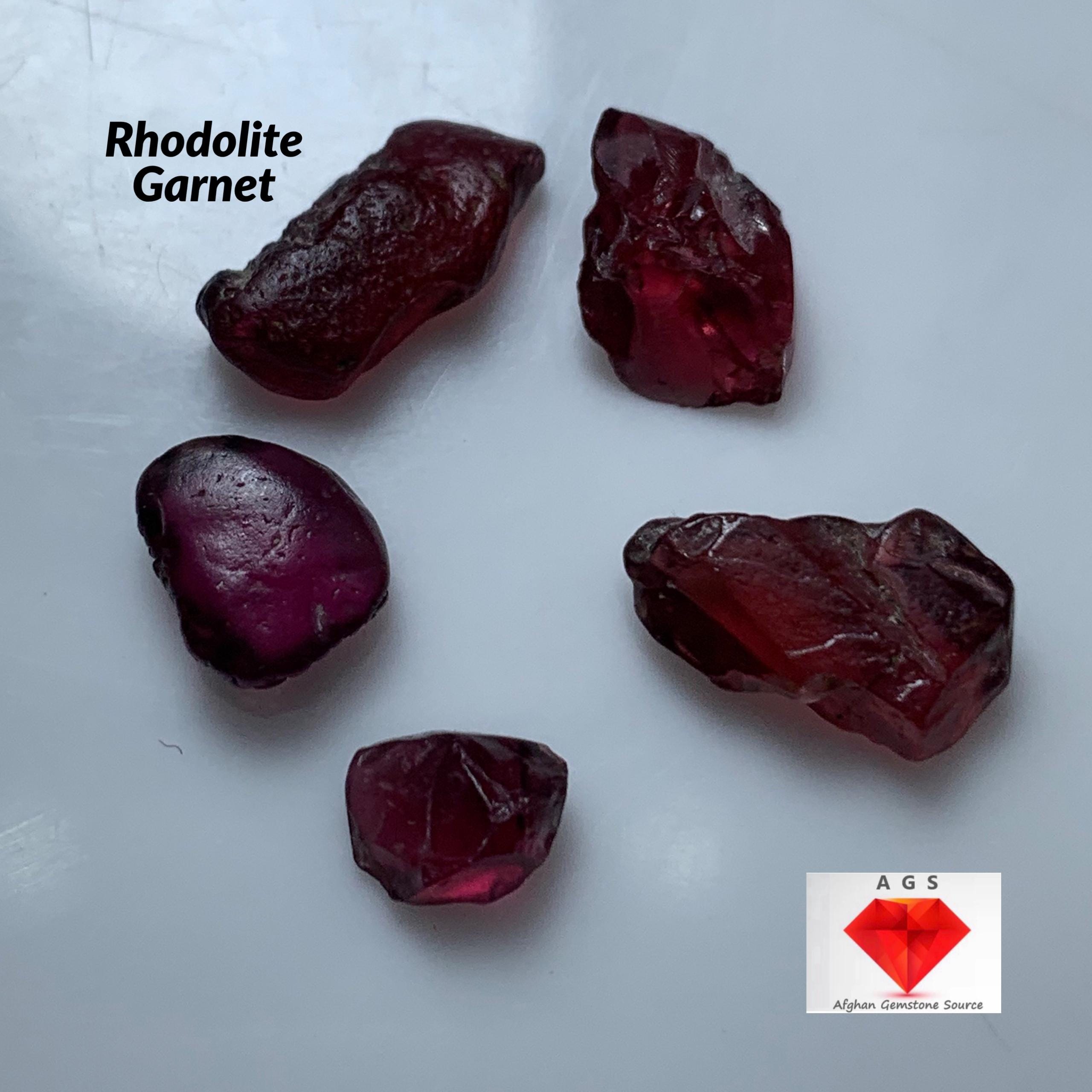 Facet Grade Rough 20 Ct Rhodolite Garnet From Madagascar - Etsy