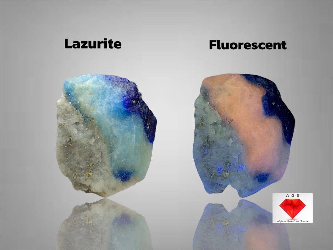 Most Rare 19.10 Ct Lazurite Specimen Combined With Pyrite From ...