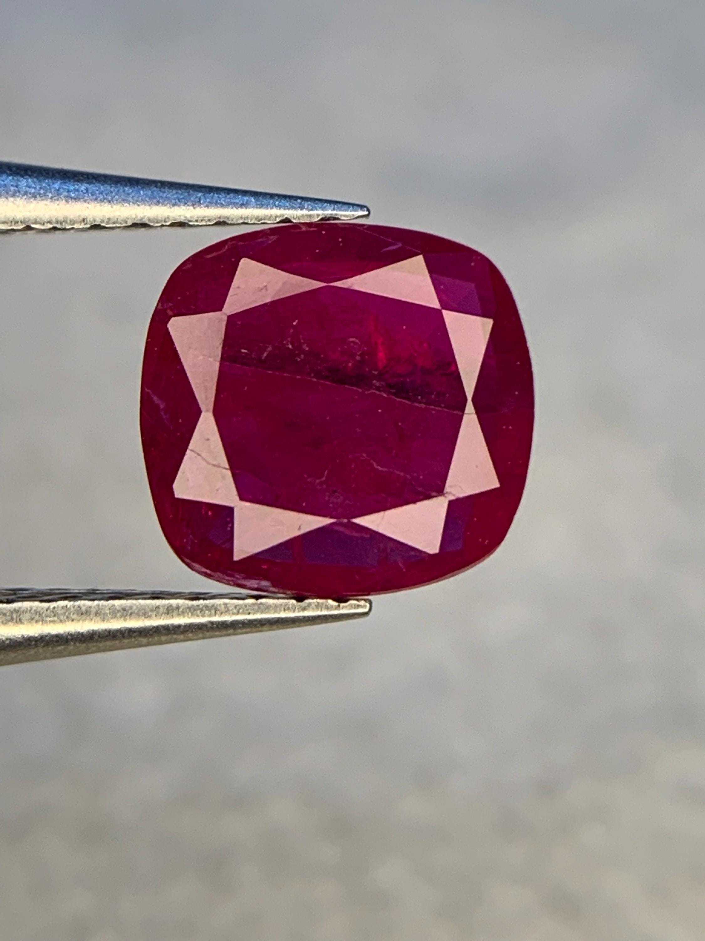 1.19 Ct Ruby From Jegdalek Mines, Afghanistan - Etsy