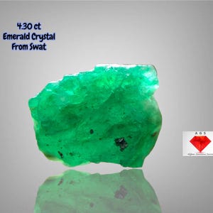 4.30ct Swat Emerald Crystal – A Fine Natural Miniature