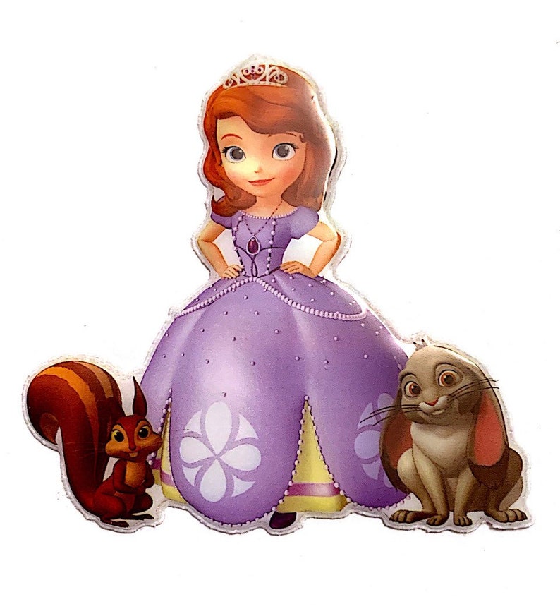 Princess Sopia Sticker Princess Sofia From Disney Sticker, Waterproof, Strong Hold, Glasses ...