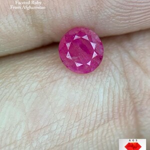 Natural 0.52 Carat Faceted Afghan Ruby – Gemstone Profile