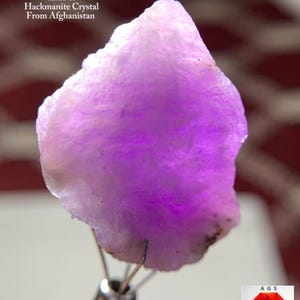 42.10 ct Afghan Hackmanite Crystal – A Broad Canvas of Natural Transformation