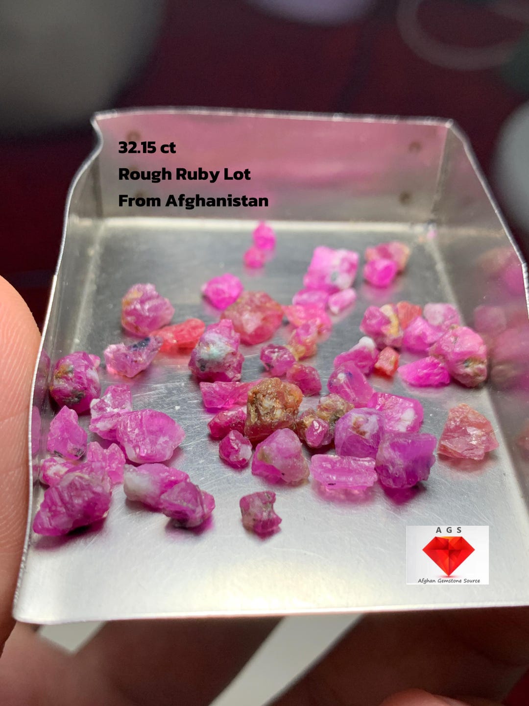 Ruby Lot Rare 32.15 Carat Afghan Ruby Crystal: A Gemstone Collector's Dream - Etsy
