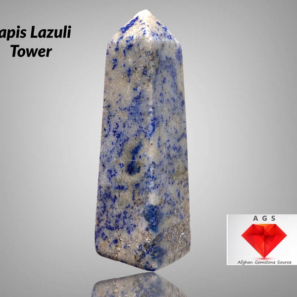 435 ct Lapis Lazuli Tower from Afghanistan